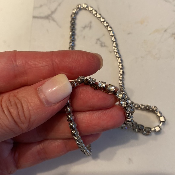 Rhinestone necklace - Picture 5 of 6